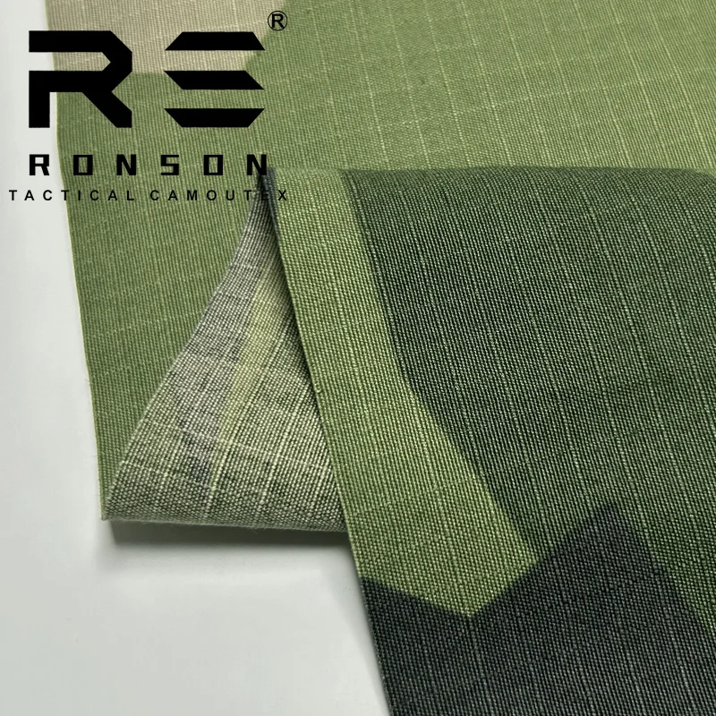 50% Nylon 50% Cotton fabric M90 NYCO5050 Ripstop tactical fabric for uniform