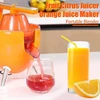 Electric Orange Juicer Squeezer Portable Lemon Squeezer Machine For Oranges Grapefruits Slag Juice Separator EU Plug 2