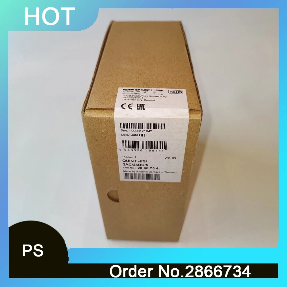 1PCS For Phoenix Power Supply QUINT PS 3AC 24DC 5 2866734
