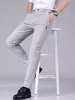 Western style men's business formal wear spring and summer men's casual Korean version nine point suit pants slim fit pants 2