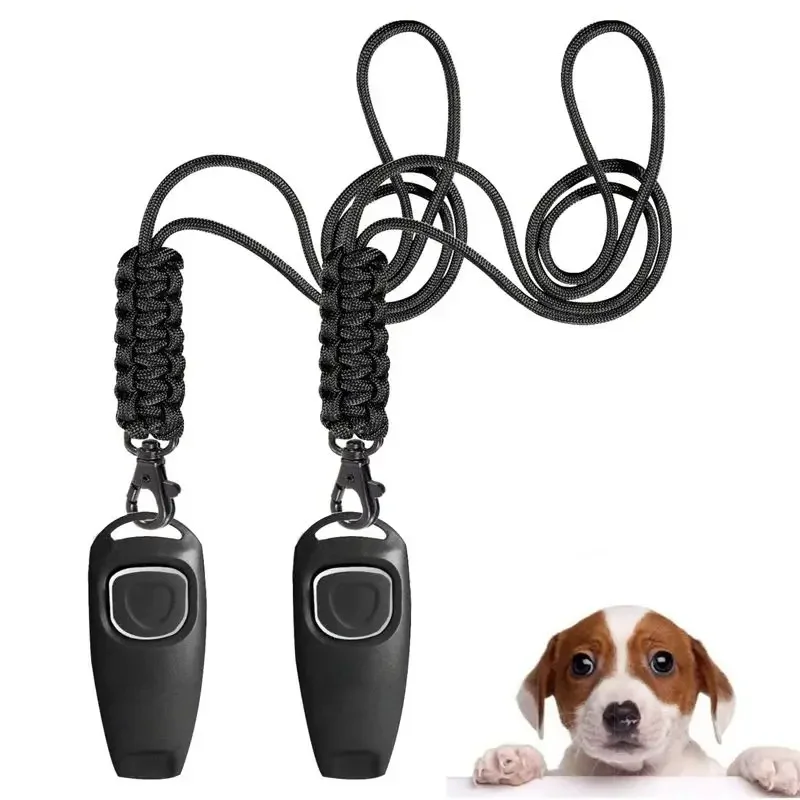 Dog Training dog whistle Professional Effectively Stop Barking Hunting High-Frequency Pitch Recall-Dog Clicker Pet Obedience