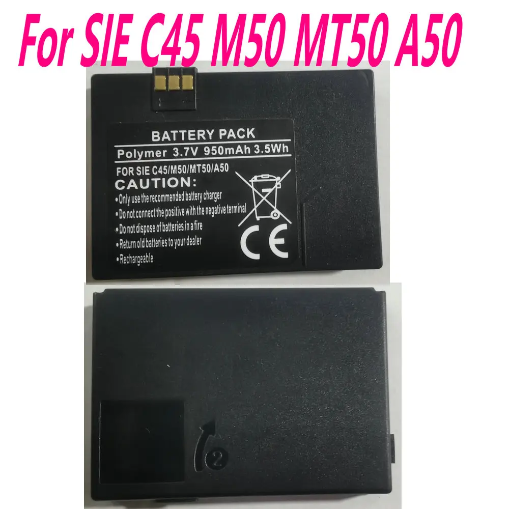 Nuova Batteria Da 950Mah Per Siemens 1168 2118 3118 C45 M50 Mt50 A50