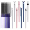 4pcs/set Kawaii Erasable Pens Set Back To School Supplies 0.38 mm Gel Pen For Writing Office Accessories Cute Korean Stationery 1