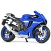 Maisto 1:18 Yamaha 2021 YZF-R1 Static Die Cast Vehicles Collectible Hobbies Motorcycle Model Toys 1