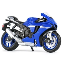 Maisto 1:18 Yamaha 2021 YZF-R1 Static Die Cast Vehicles Collectible Hobbies Motorcycle Model Toys 1