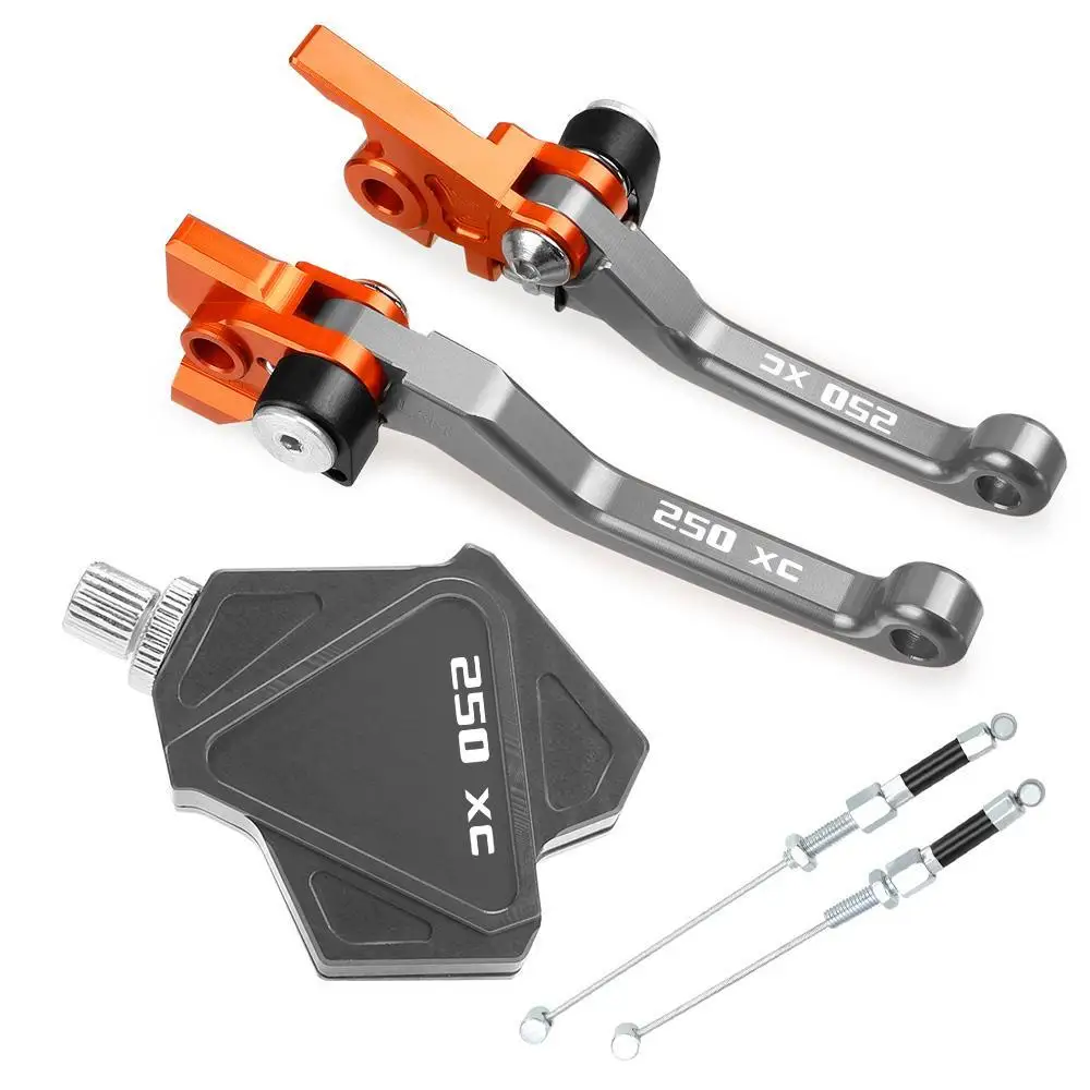 

Brake Clutch Levers Stunt Clutch Pull Cable Lever Easy System CNC For 250XC 250 XC 2014 2015 2016 2017 2018 2019 2020 2021 2022