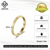 Rinntin 925 Sterling Silver 1mm 2mm 3mm Simple Wedding Statement Band Rings for Women Anniversary Stacking Finger Jewelry APR33 2