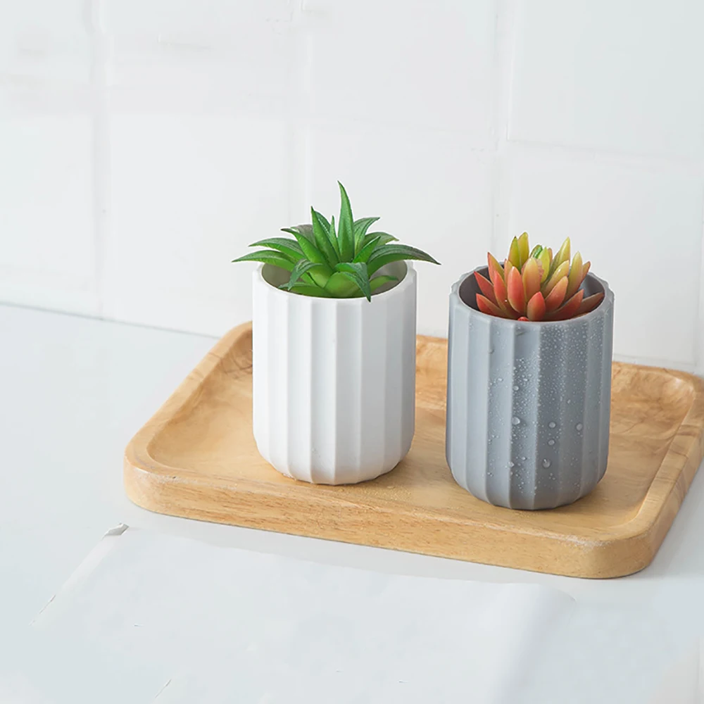 Creative Simple Silicone Pen Holder Desktop Storage Case Box Desk Office Organizer Holder School Student Stationery Supplies