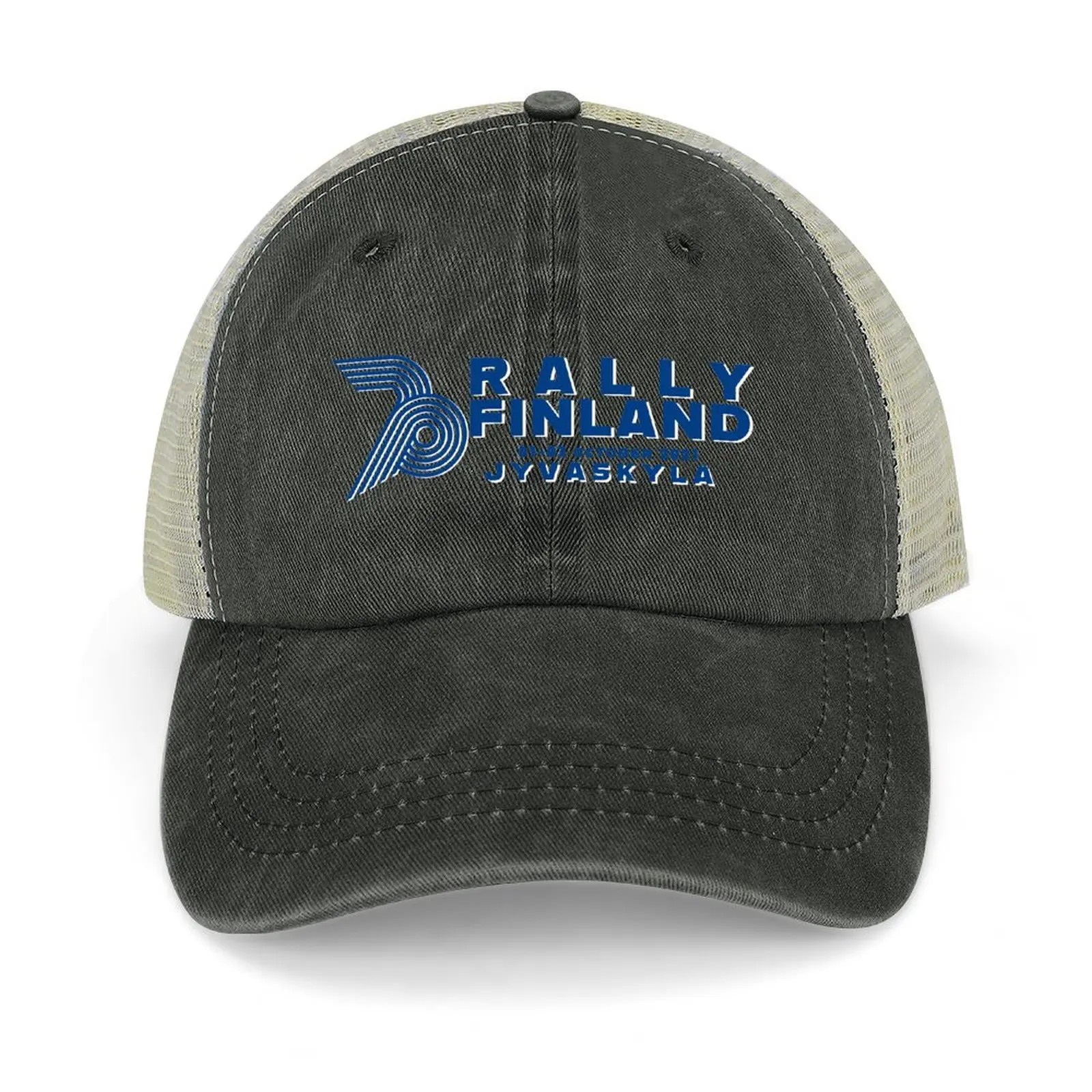 

Rally Finland 2021 - Clean Design Cowboy Hat Hood Designer Hat cute Sunhat Boy Women's