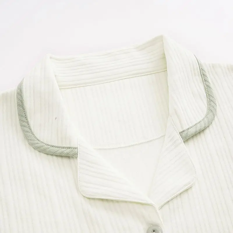 Pajamas for Women Cotton Long Sleeves Sleepwear 2022 New Pijamas 2 Piece Sets Womens Outfits Autumn Winter Cotton Large Size