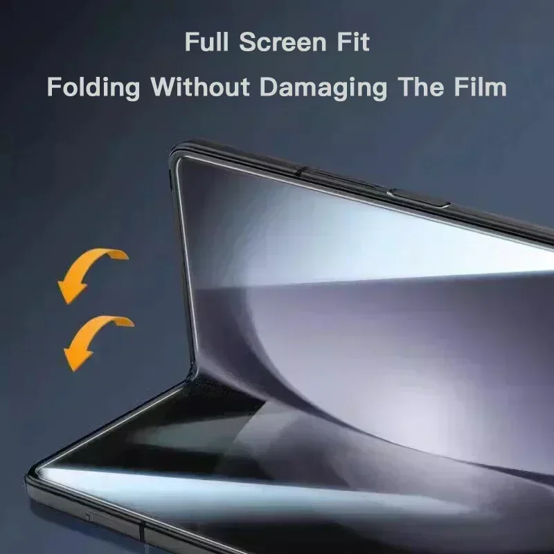 Premium Hydrogel Soft TPU Film Full Body Screen Protector with Inner and Outer Hinge Coverage