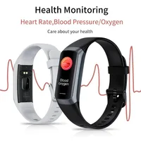 1.1 Inch Amoled Smart Watch Smartwatch Band Women Heart Rate Monitoring Waterproof Men Smart Bracelet Sport Fitness Tracker - Image 2