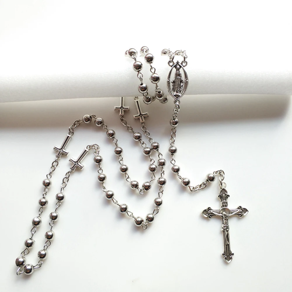 Crucifix with Miraculous Medal