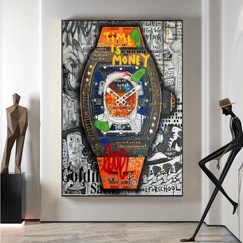 Luxury Street Graffiti Pop Art Canvas