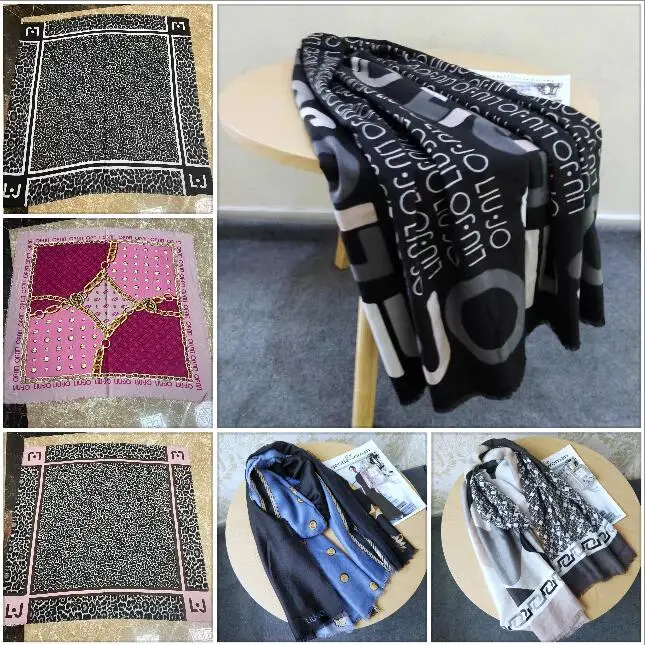 

Международная торговля, женские шарфы Лю с надписью, модные длинные женские шарфы с удобным дизайном