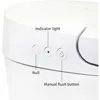 Tankless Smart Toilet Touchless Auto Flush 1.28-GPF Battery-Operated One-Piece HET Intelligent Toilet for Bathroom 4