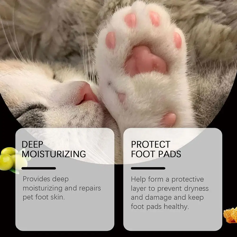 Pet Claw Balm For Dog Cat Nose Paw Moisturizer Cream Winter Anti Crack Dry Protector Cream Feet Repair Pet Supplies