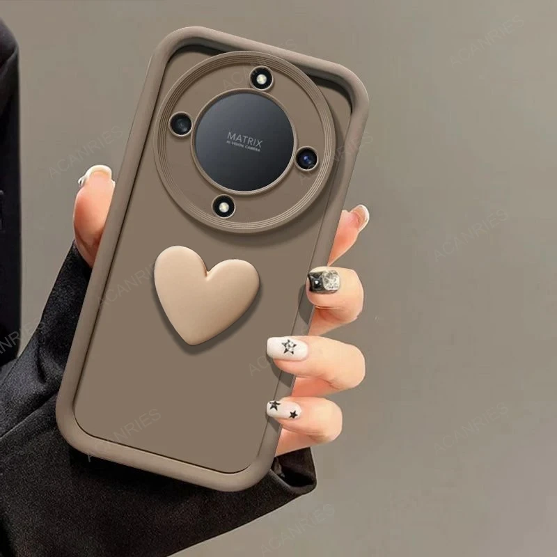 Magic Love Heart Soft Silicone Case - Cute & Stylish Back Cover