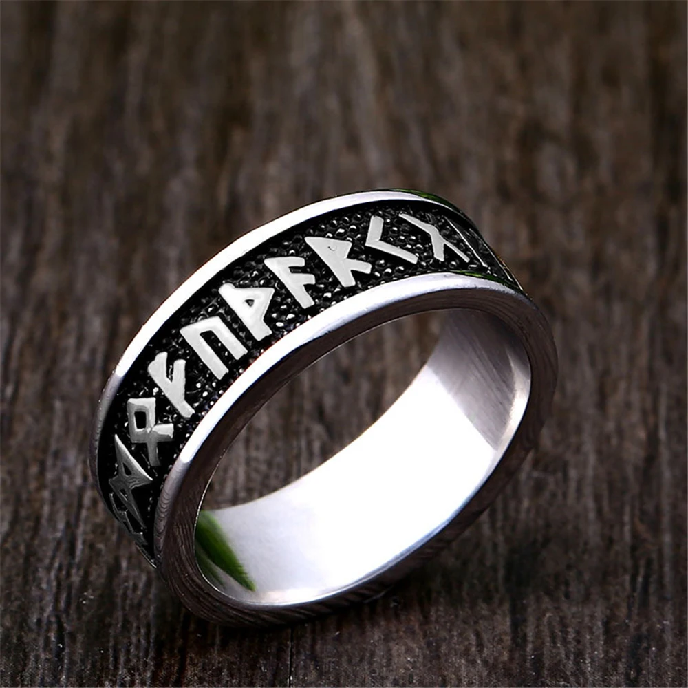 Amulet Bracelet For Men Man Viking Warrior Helmet Ring Scandinavian Pagan Norse Rune 14k 784245