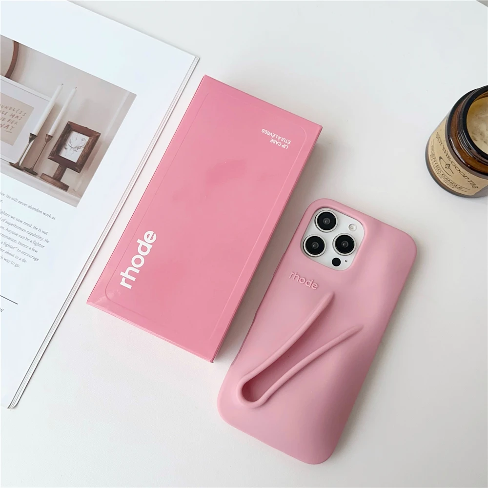 rhode iPhone16pro対応ケース リップtoast Rhode Lip Gloss Case for iPhone 16 15 Pro Max 14 Plus 13 12