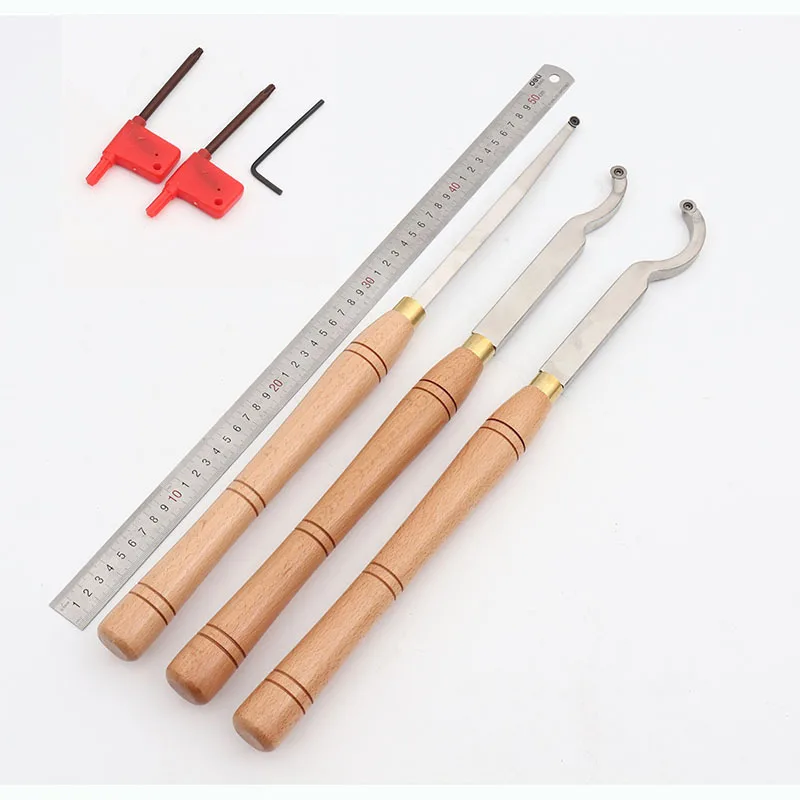 

Woodworking Lathe Discarded Hand-Held Turning Knife Wood Rotary Hollowing Machete Hollowing Knife Alloy Blade