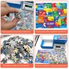 High Quality 70cm*50cm 1000pcs USA MAP Jigsaw Puzzle Adult Stress Relief Beautiful Landscape Puzzle Wall Decor 3
