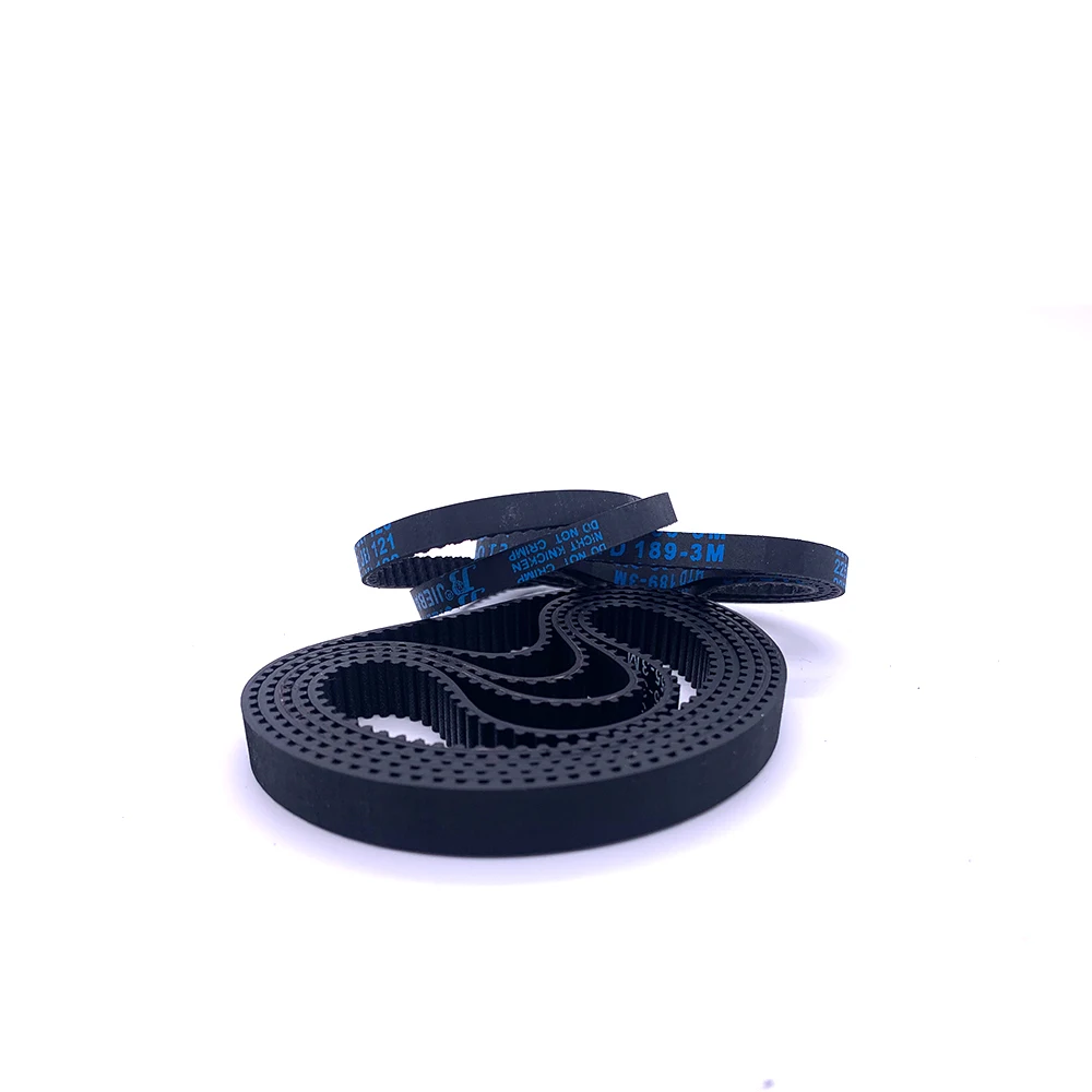 HTD 3M Timing Belt Perimeter 564mm To 768mm 3M Closed Loop Rubber Belt Width 6 10 15 20mm Rubber HTD3M Synchronous