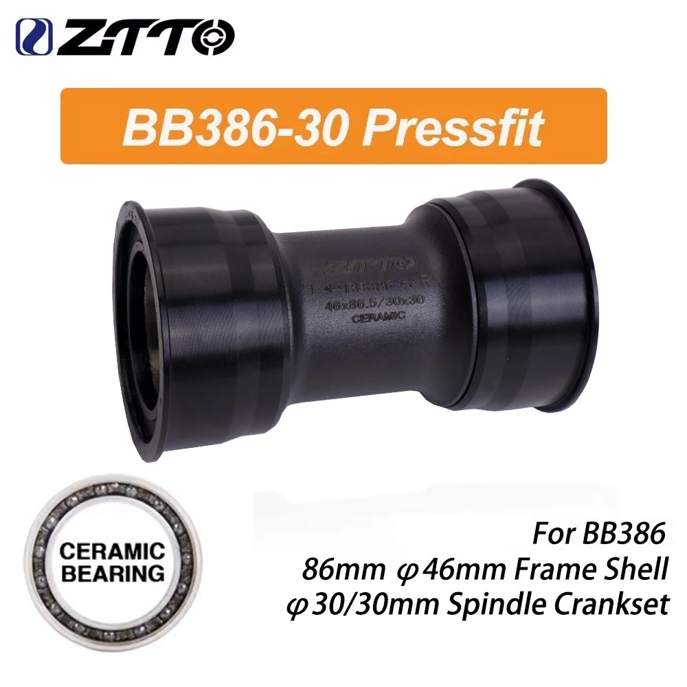 ZTTO MTB Road Bike BB386 Press Fit Bottom Bracket Ceramic Steel