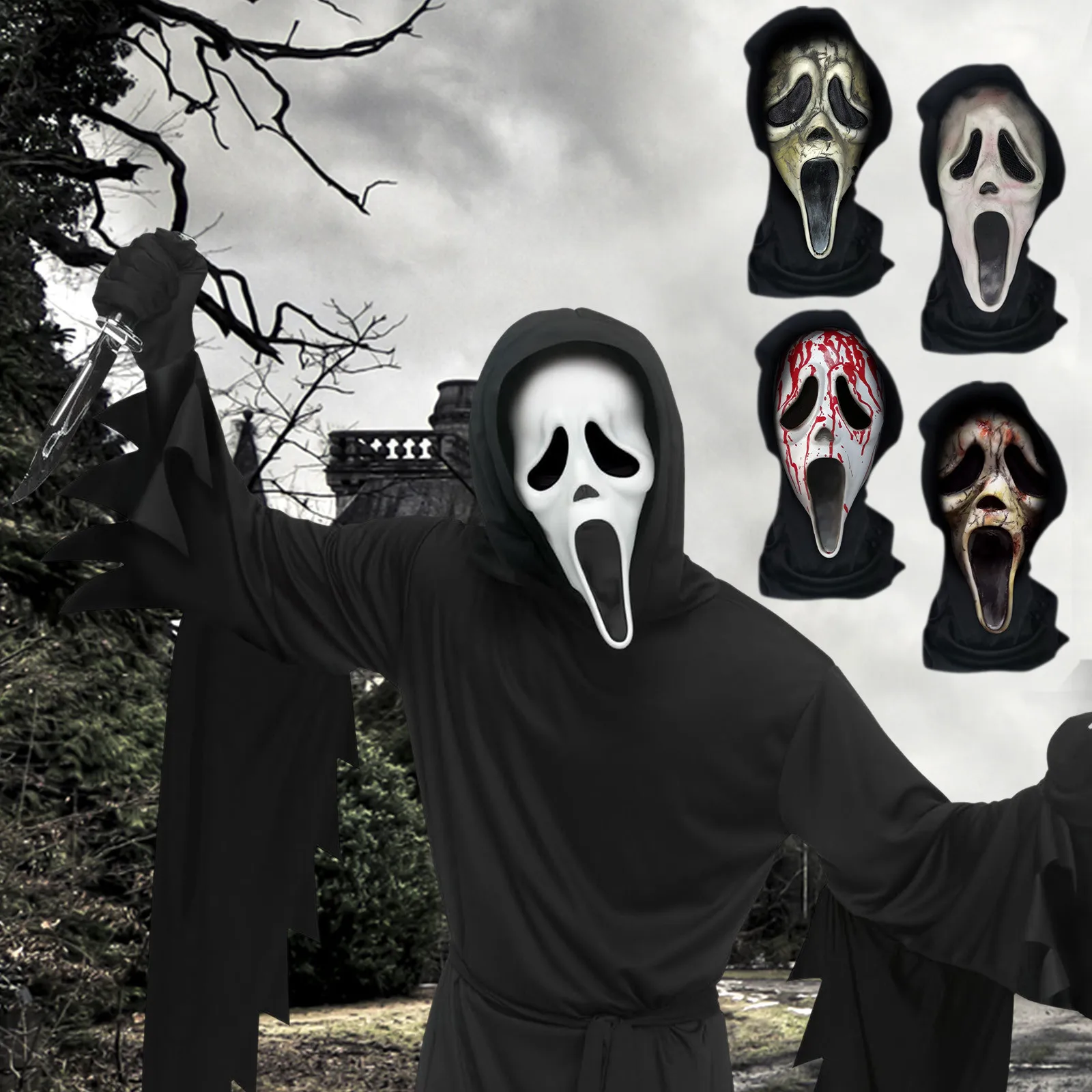 mascara de scream drogado: o que realmente fazer com essa máscara  assustadora e onde ela se, image size:1600x1600