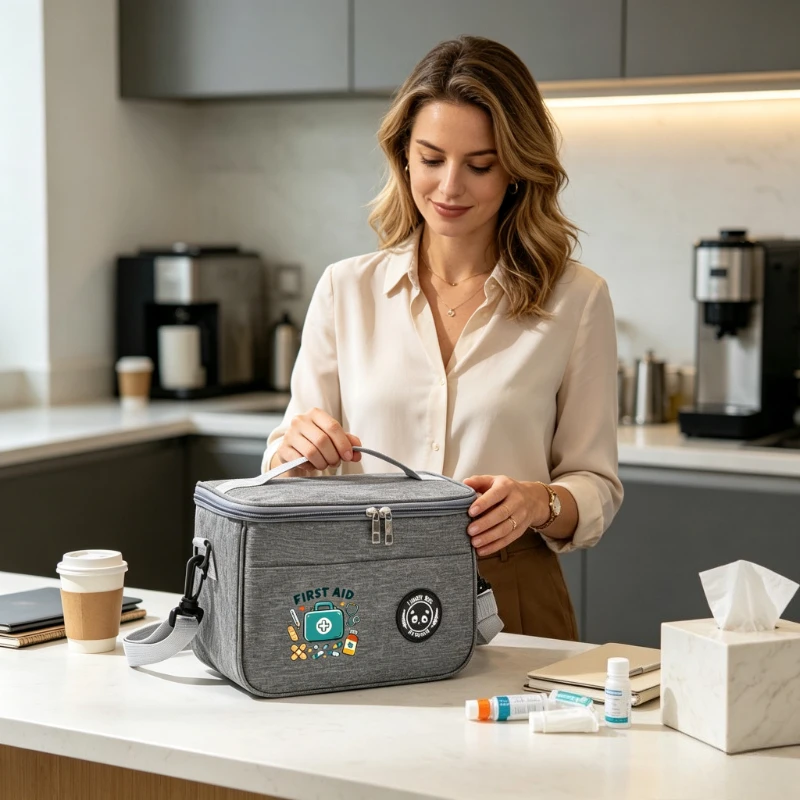 Kit di Pronto Soccorso di Grande Capacità - Adatto a Molteplici Scenari: Casa, Ufficio, Auto, Attività all'Aperto, Campeggio, Viaggi e Kit di Sopravvivenza - immagine 5