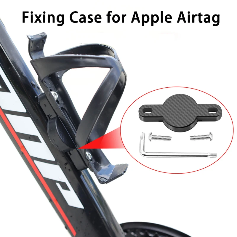 Per Apple Airtag Bike Mount Road Bicycle Water Bottle Cage Localizzatore Di Fissaggio Copertura Protettiva Mountain Bike Anti-Lost Gps Tracker