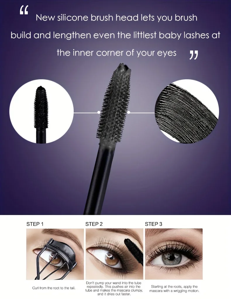 5d vattenfast mascara för volym längd och böj_voghion.com