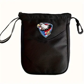 Golf Pouch Bag Ball Holder Valuable for Men Women Hook to Attach Bag Lightweight Portable Accessories 4