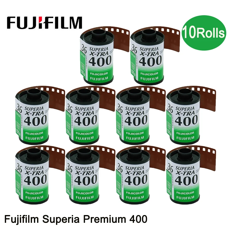 1/3/5/10 Rolls Fujifilm Superia Premium 400 Color 35mm Film 36
