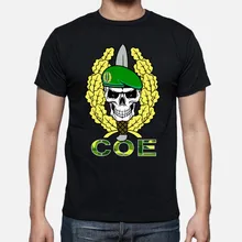 

COE Compañía de Operaciones Especiales Men T-Shirt Short Casual 100% Cotton Shirts Size S-3XL