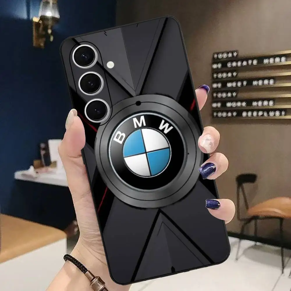 Sleek Automotive-Inspired Logo Phone Case