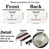 1 pc just a who love Gymnastics pattern Makeup Bag, Gymnastics Gifts,Girls Gymnastics Cosmetic Bag 2