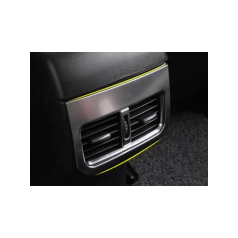 

Для Mazda CX-5 CX5 2017 2018 2019 2020 KF, автомобильный хромированный держатель для стакана на заднее сиденье, наклейка, объемный ободок, матовая Матовая рамка