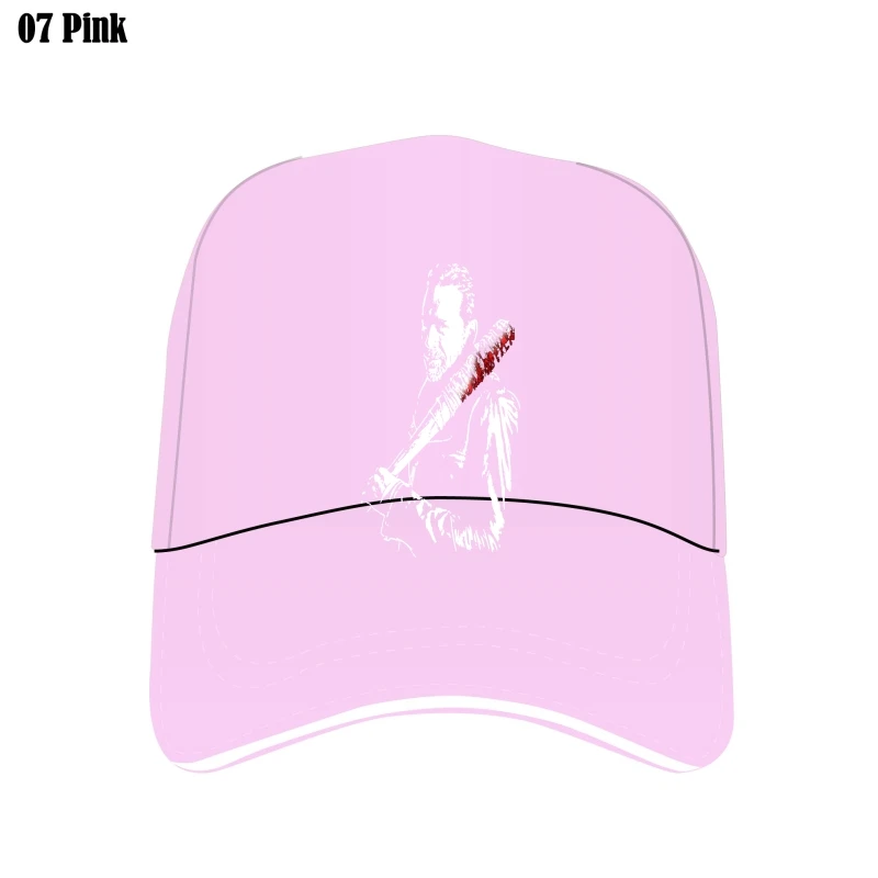 

Модная хлопковая мужская шапка с принтом Билл шапки Ходячие мертвецы Negan Lucille Tv Show Мужская забавная шапка на заказ