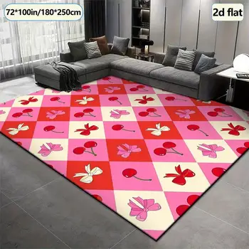 Cherry Bow Rug 1