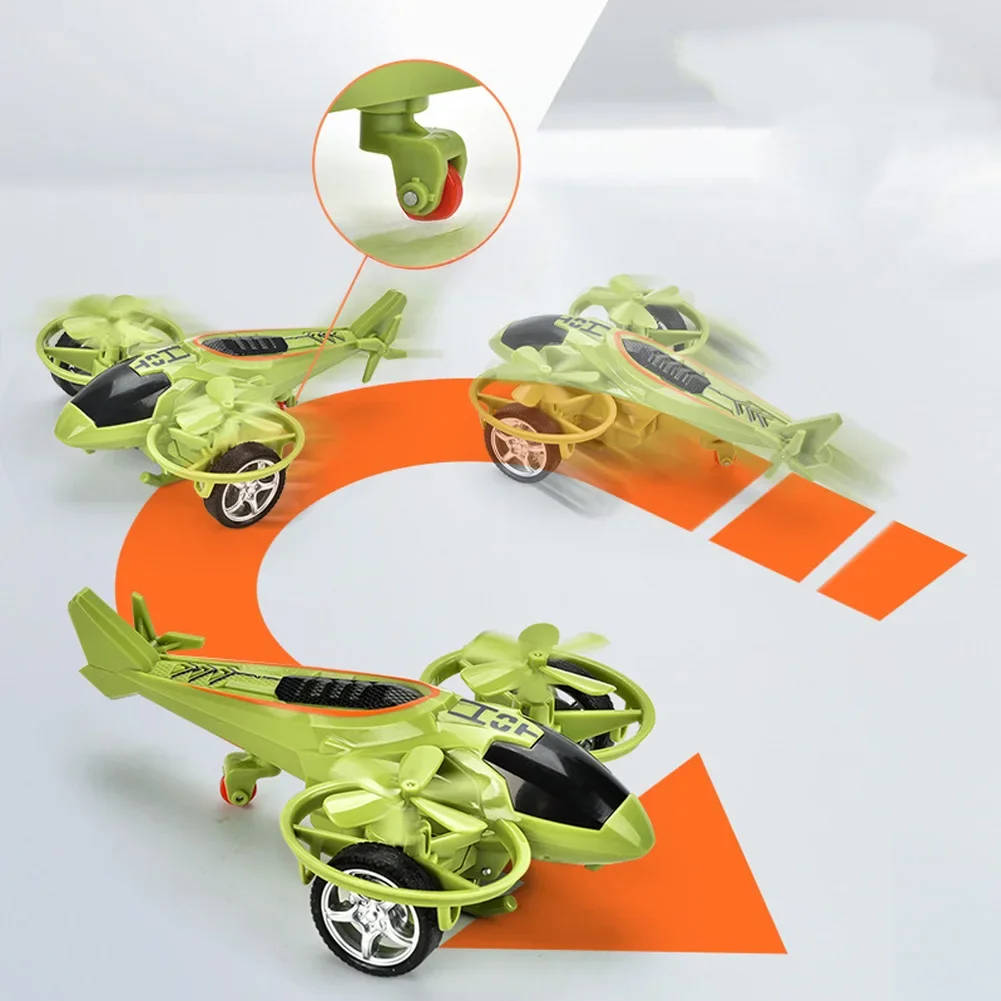 Children's Inertia-Powered Helicopter Toy - Perfect for Birthday Gifts and Party Favors