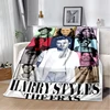 29 Style H-Harry Styles Singer Star Soft Flannel Blanket for Beds Bedroom Sofa Picnic,Throw Blanket for Leisure Nap Gift 1