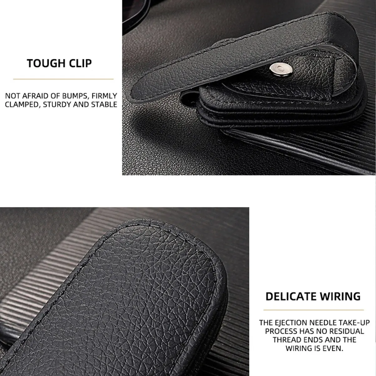 1pcs Universal Car Eyeglass Clip Sun Visor Glasses Holder Card Ticket Sunglasses Storage Holder Fastener Auto Interior Organize car sunglasses clip sun visor organizer