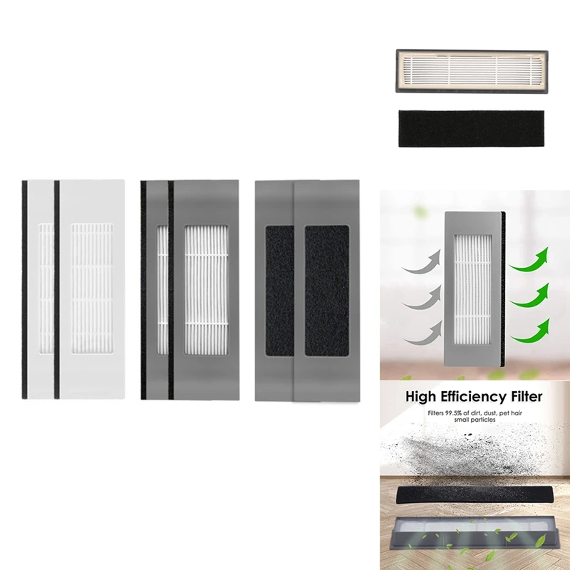 

Фильтры HEPA для робота-пылесоса Ecovacs Deebot Ozmo 920 950 T8 AIVI Max T9 T9AIVI T5 N5 N7 N8 + N8 Pro Plus