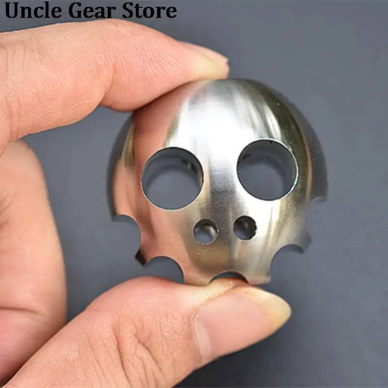 

304 Stainless Steel Skull Pen Holder Desk Personalized Pen Holder Ornament