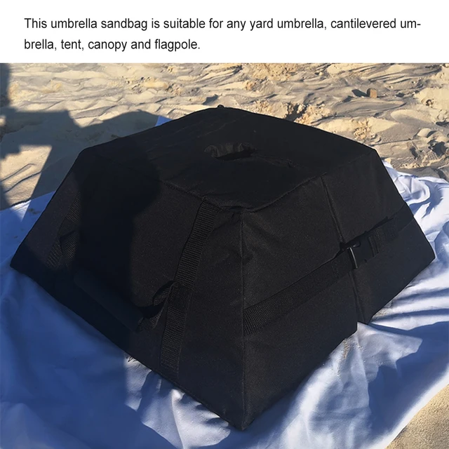 Esernyő Alap Súly Üres Szállodai Kerti Háztáji Tengerparti Pavilon Napfény Menhely Rögzített Homoktáska Kemping Árnyék - Image 4