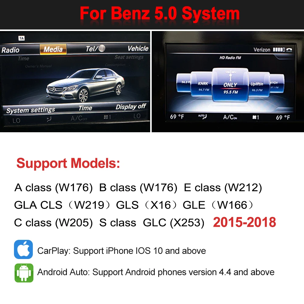 2023   Apple Carplay  ޸  NTG5 Carplay W176 W166 W212 W246 C117 X205  ȵ̵ ڵ ̽ 
