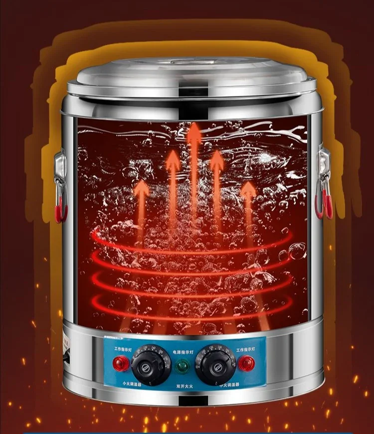 Electric insulation barrel commercial steaming barrel large capacity soy milk boiling barrel boiling water machine 4