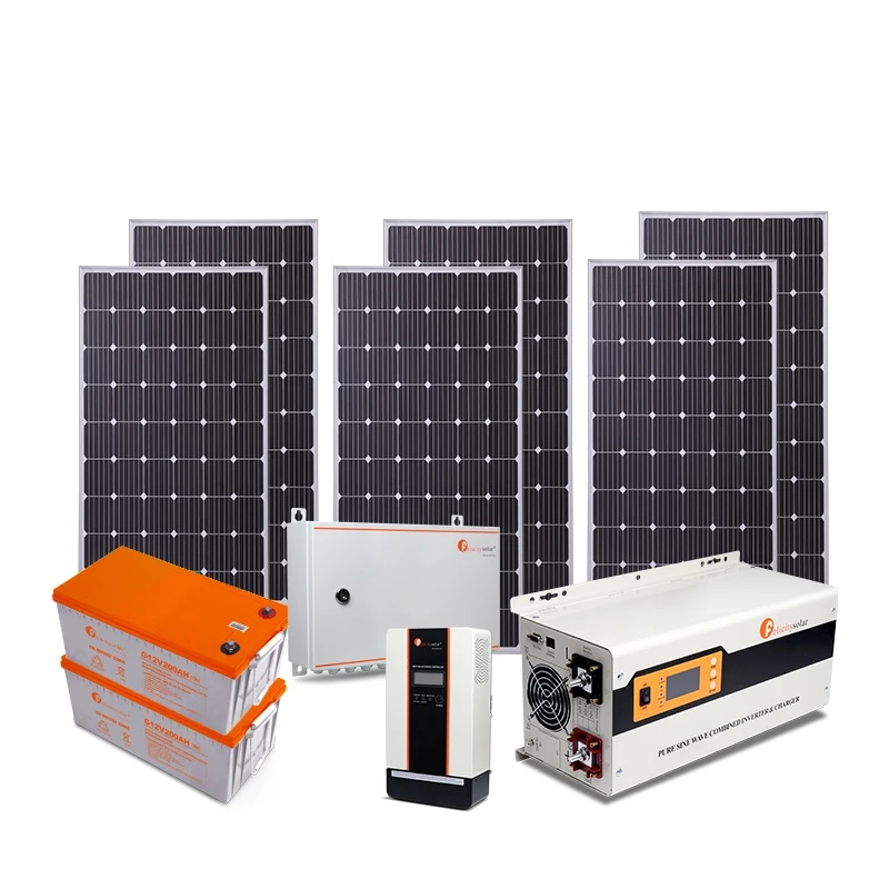 

New product renewable energy 800W 1KW 2KW 3KW complete photovoltaic solar system 10kva solar panels kit for home