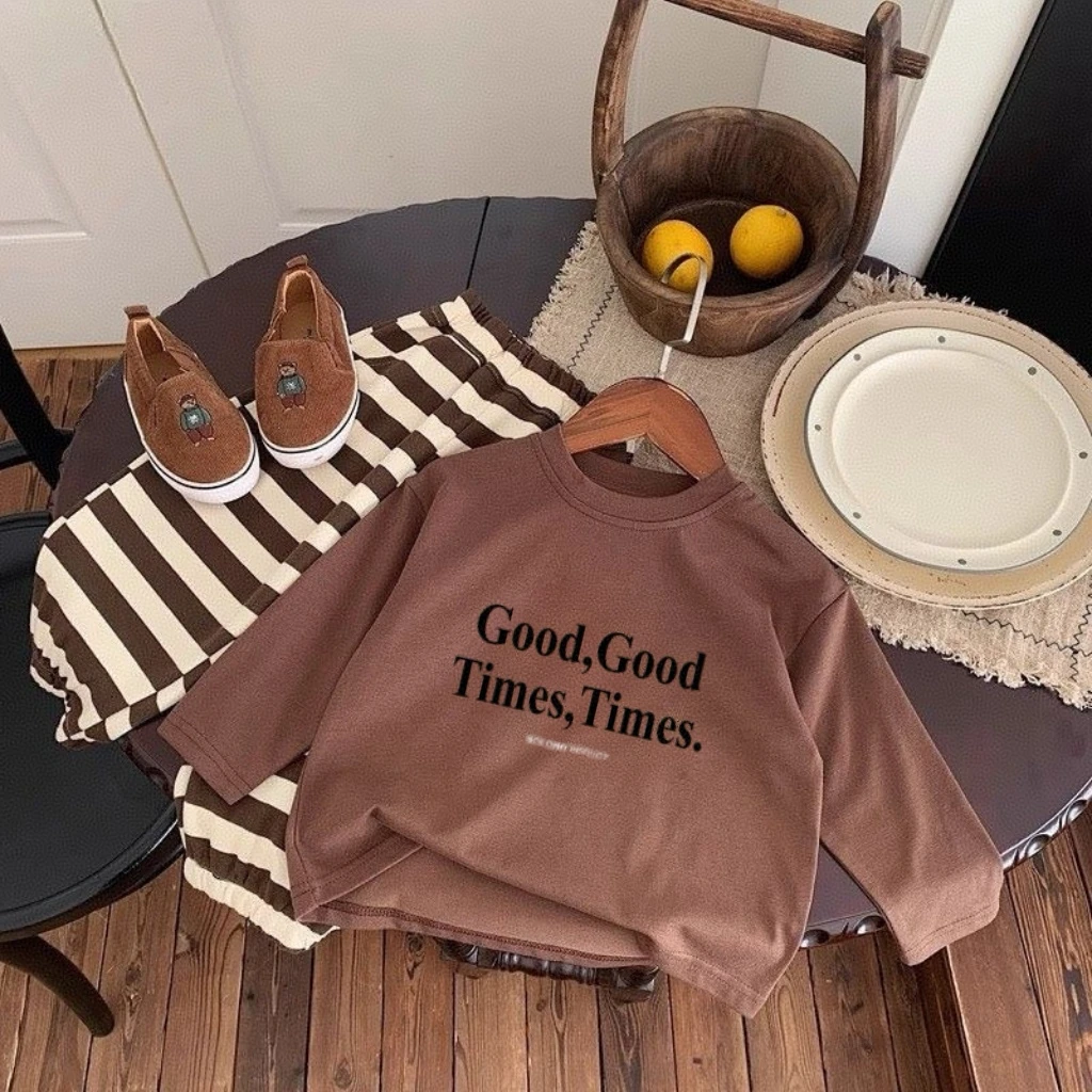 Drucken Buchstaben Kinder Kleidung Langarm T-shirt Frühling Herbst Casual Kinder Bodenbildung Shirt Crewneck Bluse Kleinkind Kostüm – Detail 3